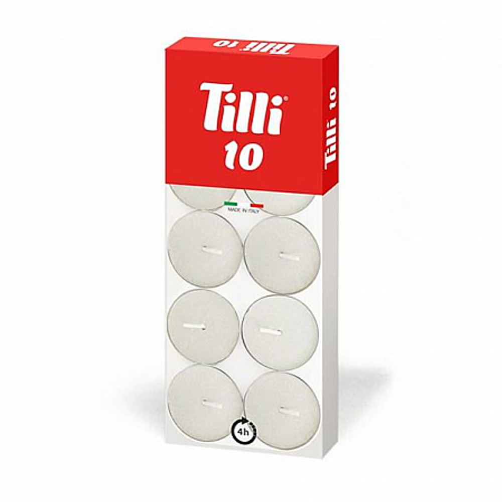 "Tilli" Набор свечей-таблеток "Классика" 10шт.