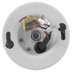 Светильник накладной ЭРА OL11 LD GX53 WH под лампу GX53 со светодиодной подсветкой 1Вт белый | Накладные светильники