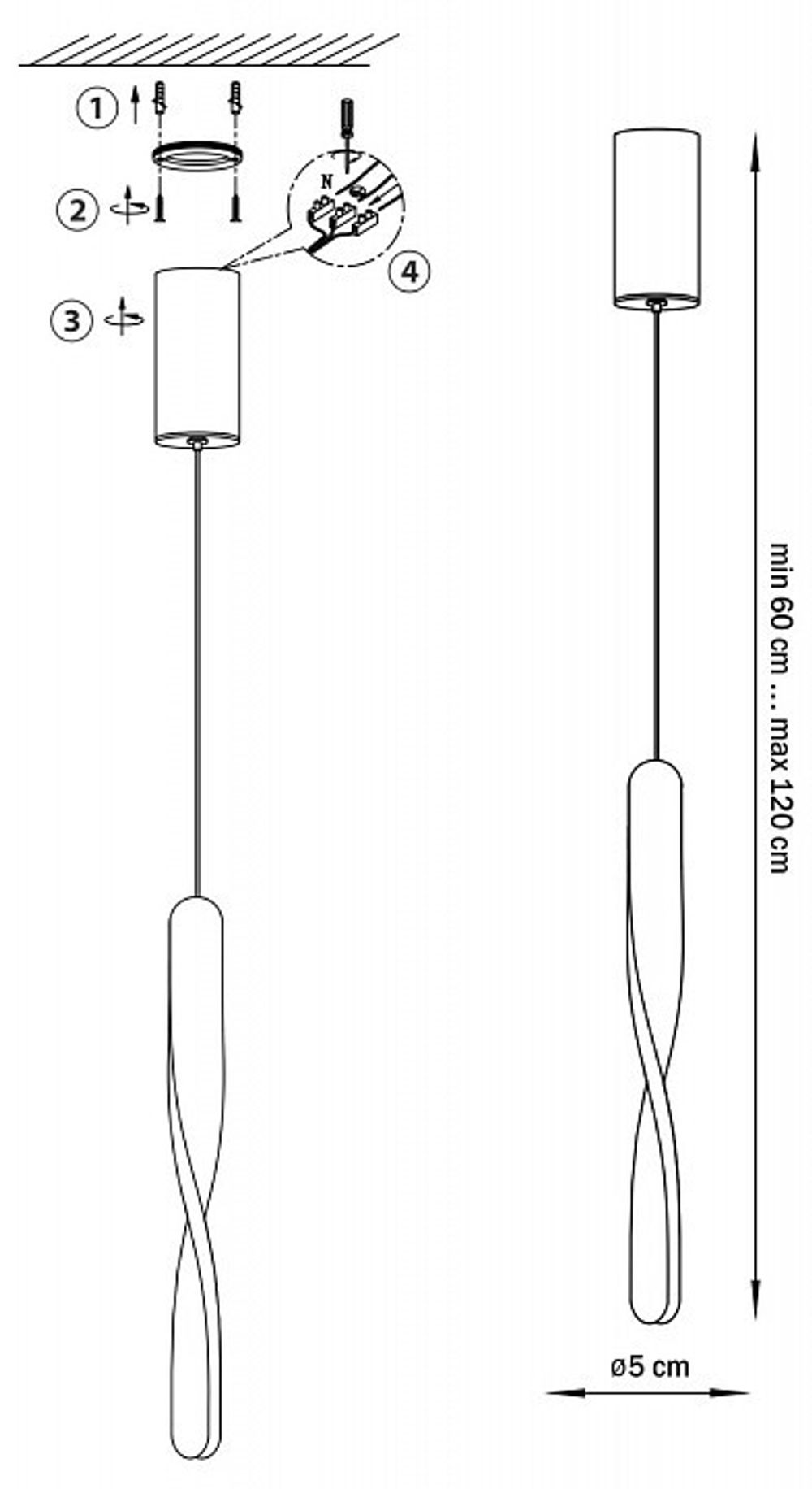 Подвесной светильник Lightstar Torino 615019