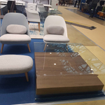 Кресло RX-12W голубое A652-14