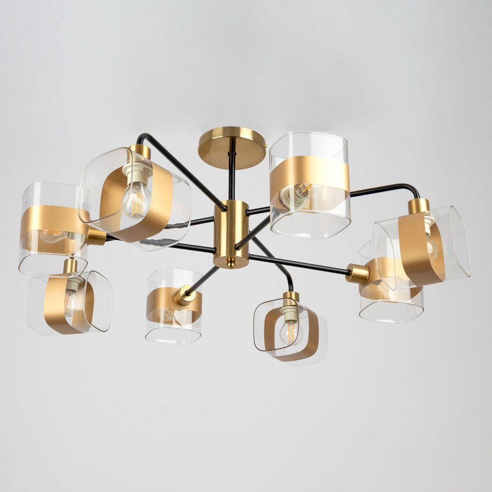 Citilux Бертон CL140181 Люстра потолочная Бронза