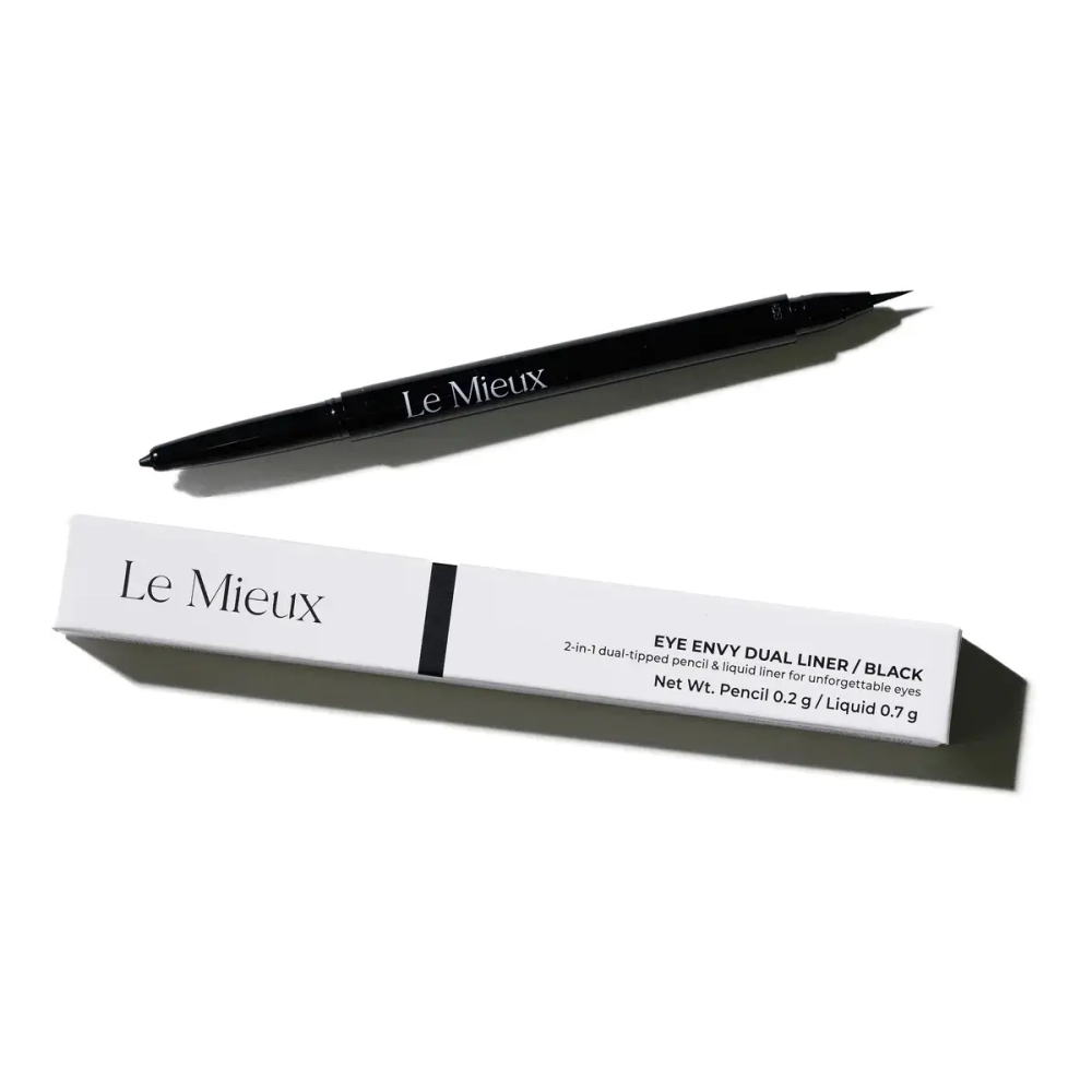 Двойная подводка для глаз оттенок Черный | Le Mieux Еуе Envy Dual Liner Black