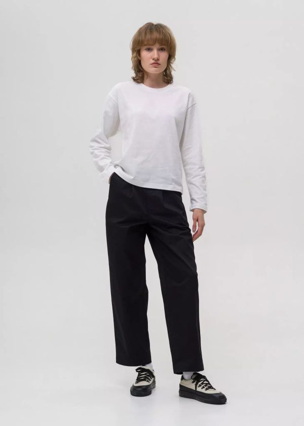 Лонгслив Плотный Женский Белый - фото 4