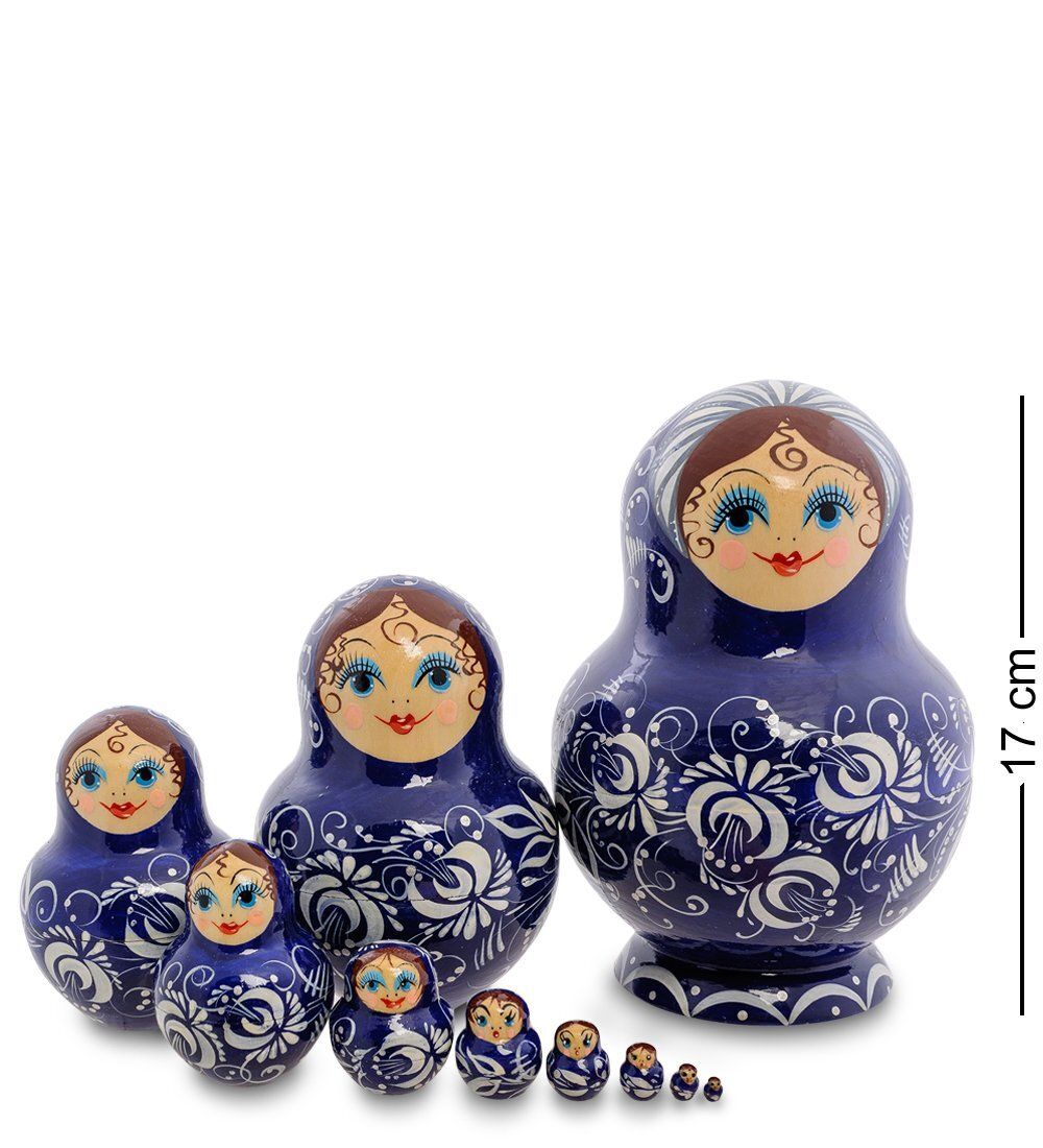 Народные промыслы МР-10/18 Матрешка 10-кукольная (Семеновская)