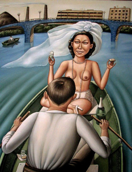 Анжела Джерих (р. 1965) - эротическое исскусство русской художницы