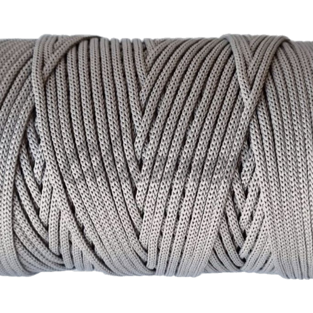 White polyester cord 4 mm