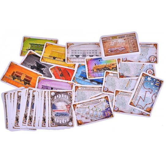 Настольная игра Ticket to Ride: Америка 1910