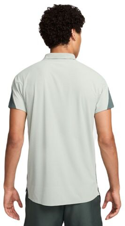 Мужское теннисное поло Nike Court Slam Ultimate Dri-Fit ADV Tennis - зеленый