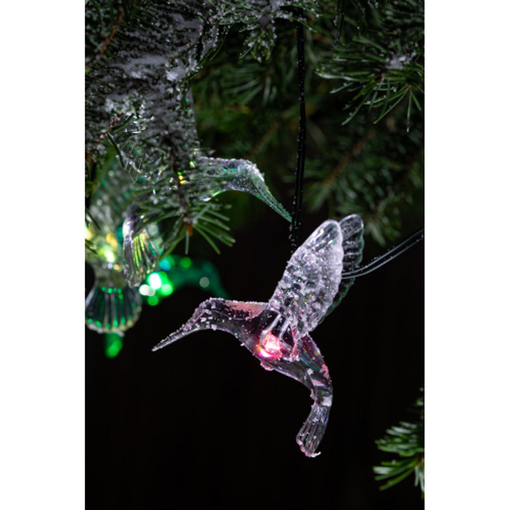 Садовая гирлянда ЭРА ERASF22-26 на солнечной батарее Колибри 3,8 м | Садовые декоративные светильники