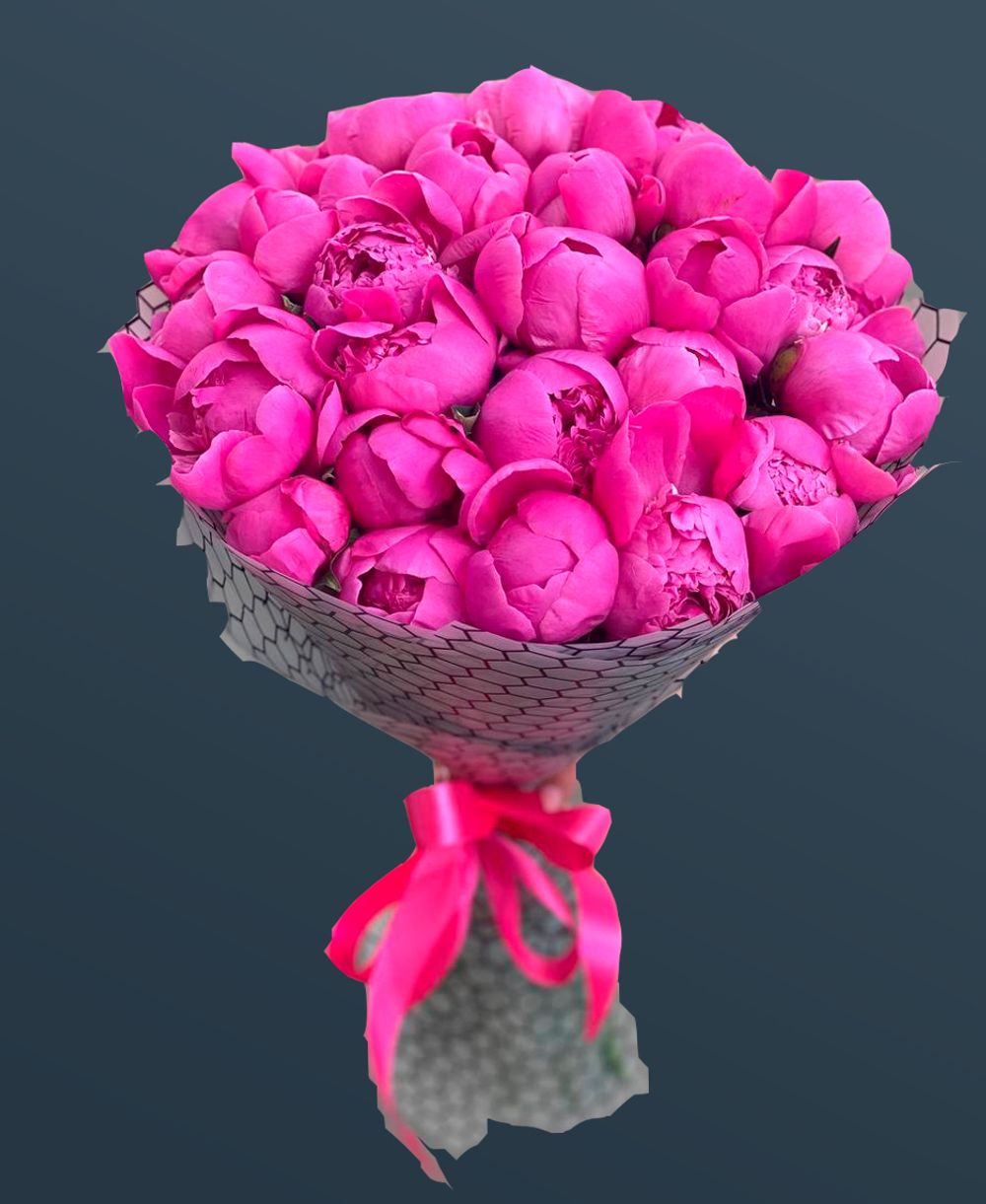 Пионы в фамеране