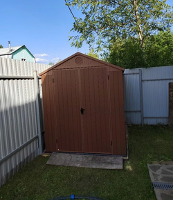 Пластиковый сарай Keter Darwin 6x8 brown