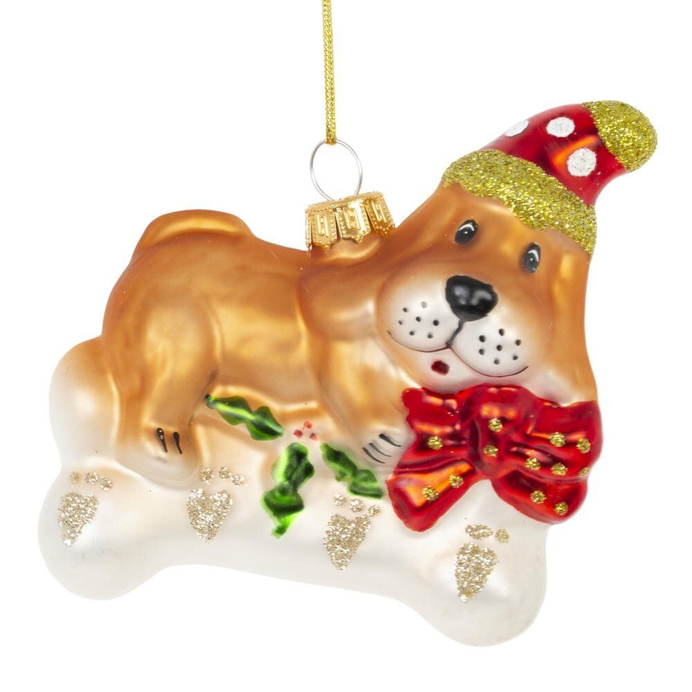 GAEM Украшение новогоднее "Собачка", L10 W4 H9,5 см