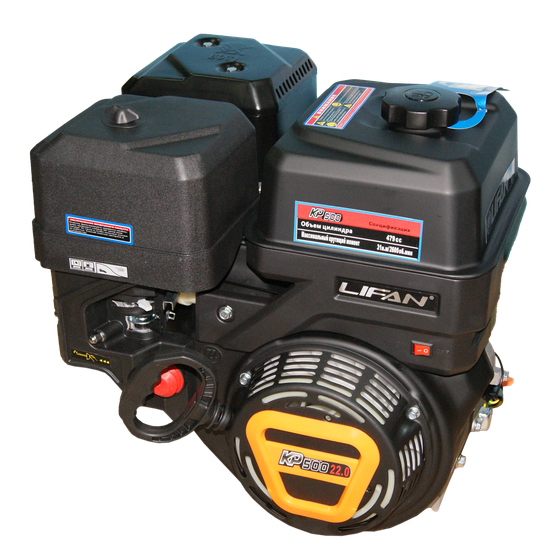 Двигатель бензиновый "LIFAN" KP500 (22 л.с.)