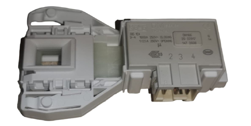 Замок люка стиральной машины Indesit Beko 085194 T85 DA066042 крепление клипса