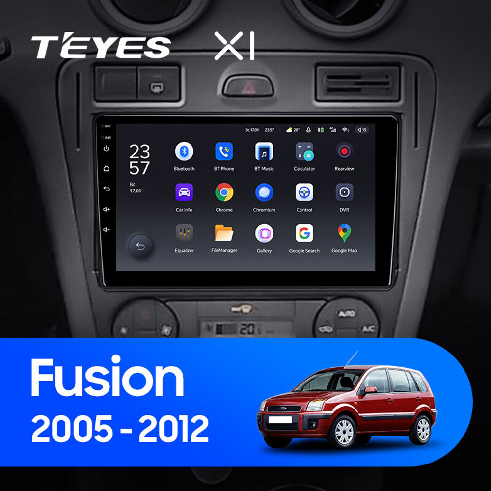 Teyes X1 9"для Ford Fusion 1 2005-2012