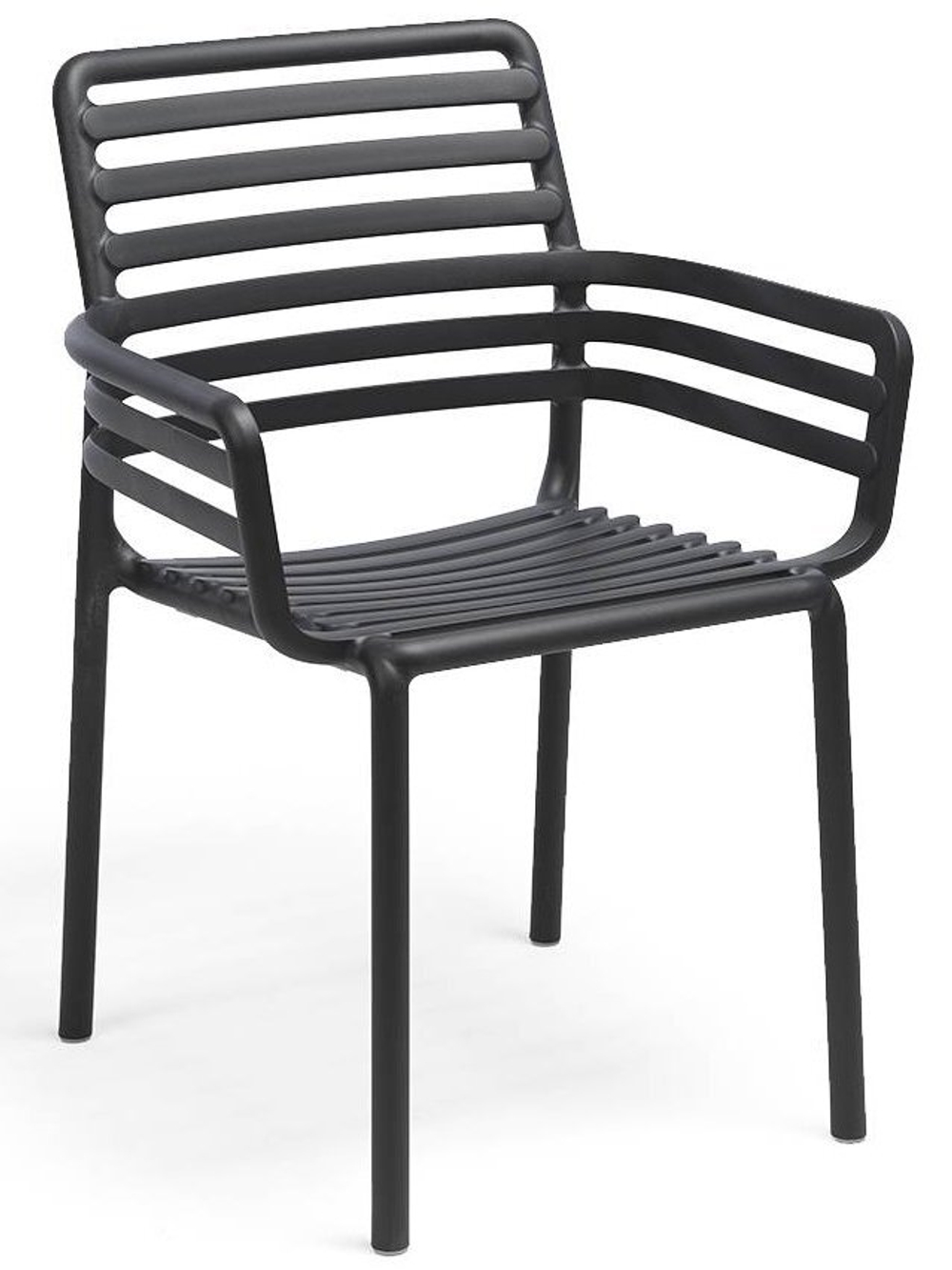 Кресло пластиковое Nardi Doga, антрацит