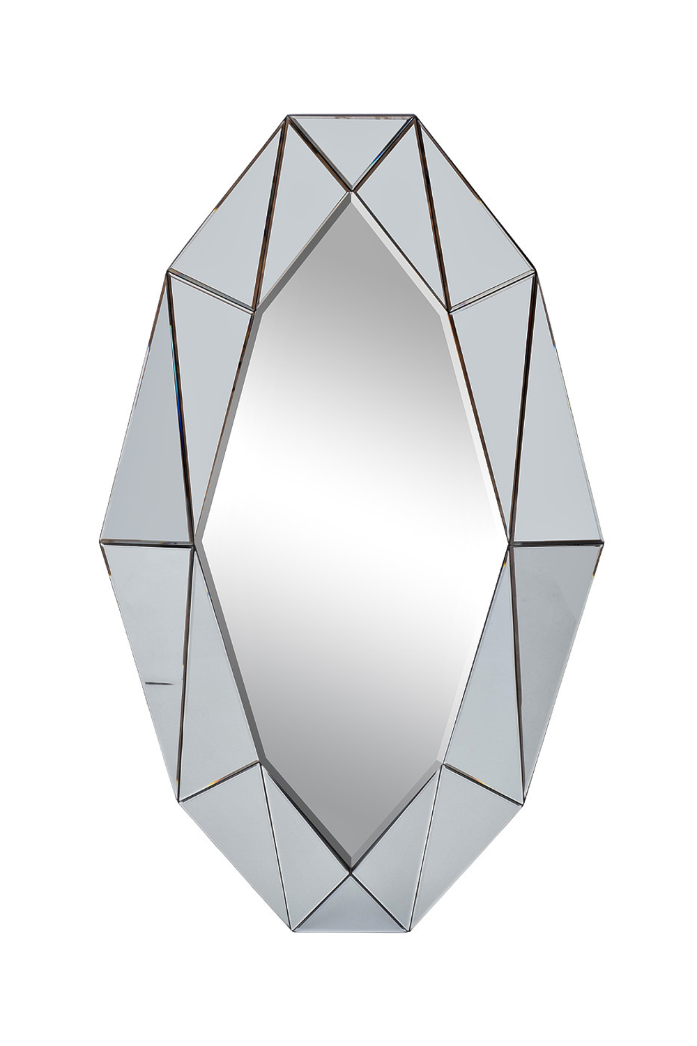 Зеркало декоративное 120см Garda Decor в матовой зеркальной раме