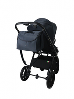 Коляска модульная 3в1 Sweet Baby Verde Blue (Black Crossy)