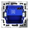 Подсветка светодиодная встраиваемая VOLTUM S70 с датчиком, (черный матовый)