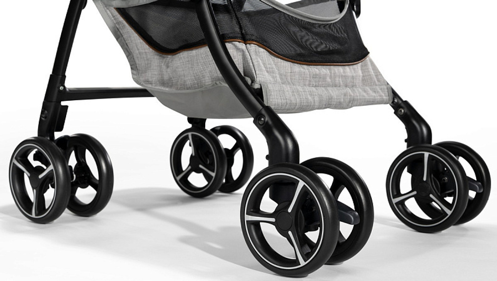 Детская прогулочная коляска Joie Airedrift Gray Flannel