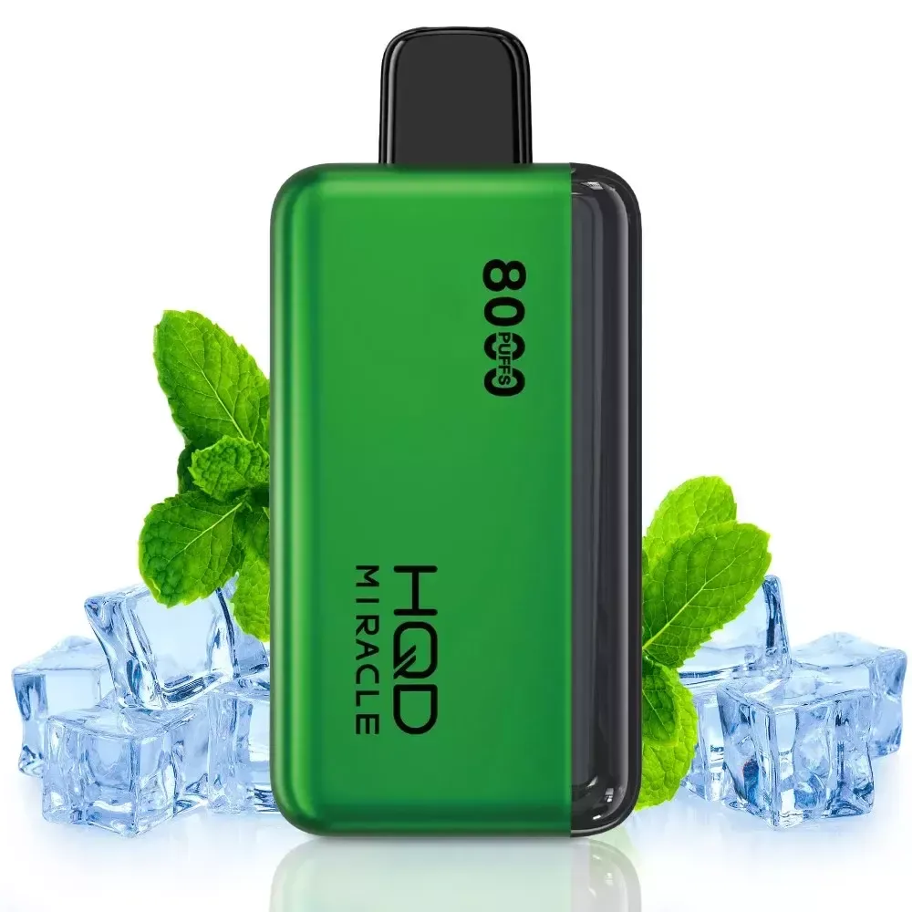 HQD MIRACLE 8000 - Ice Mint (5% nic)