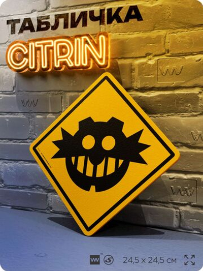 Табличка декоративная "Доктор Айво Роботник (Эггман)" на дверь и стену, прикольная штука в подарок в комнату, декоративный знак, 24,5х24,5 см, пластиковая, Айдентика Технолоджи