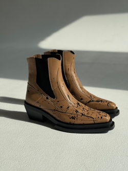 KAZAKI Beige nappa splash