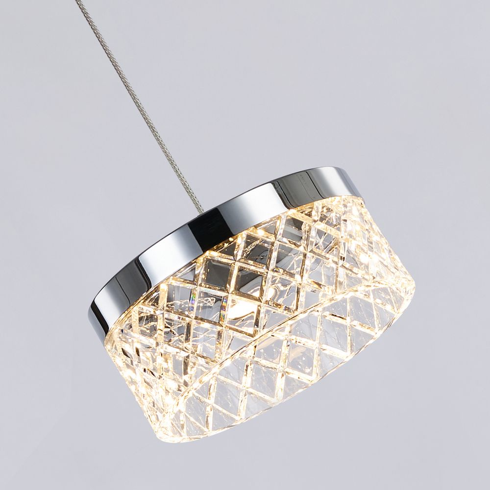 Подвесной светильник MD21020075-3B chrome