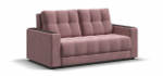 Диван Босс двухместный Велюр Монолит роуз