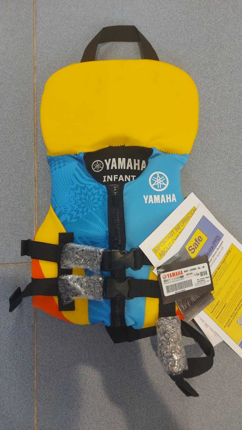 Жилет детский (до 15кг) неопрен. Yamaha  2-Buckle