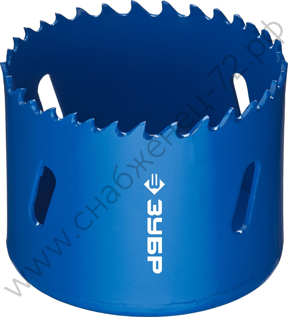 ЗУБР 57 мм, сталь Р6М5, Биметаллическая коронка (29531-057)