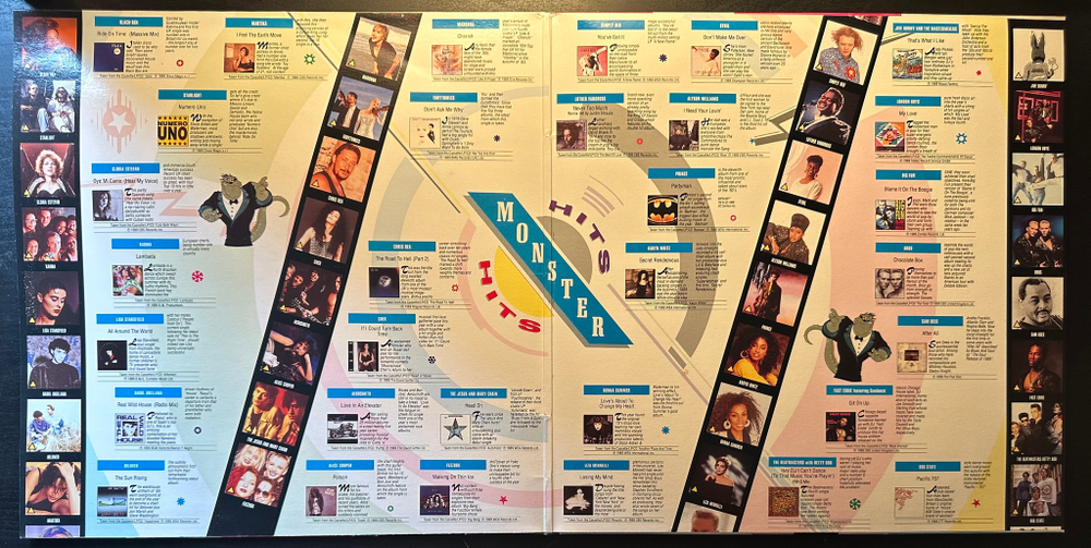 Сборник Monster Hits 2LP (Англия 1989г.)