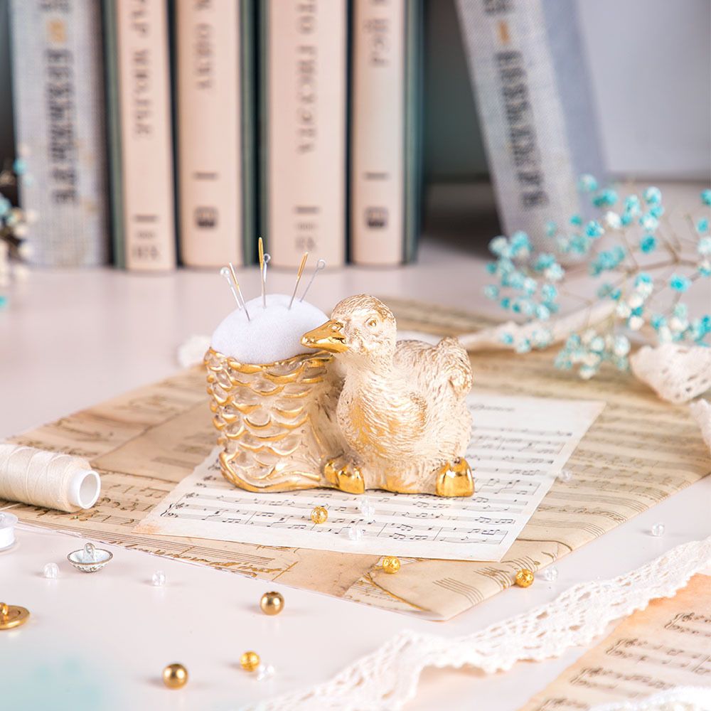 Игольница Уточка Ханни Айвори