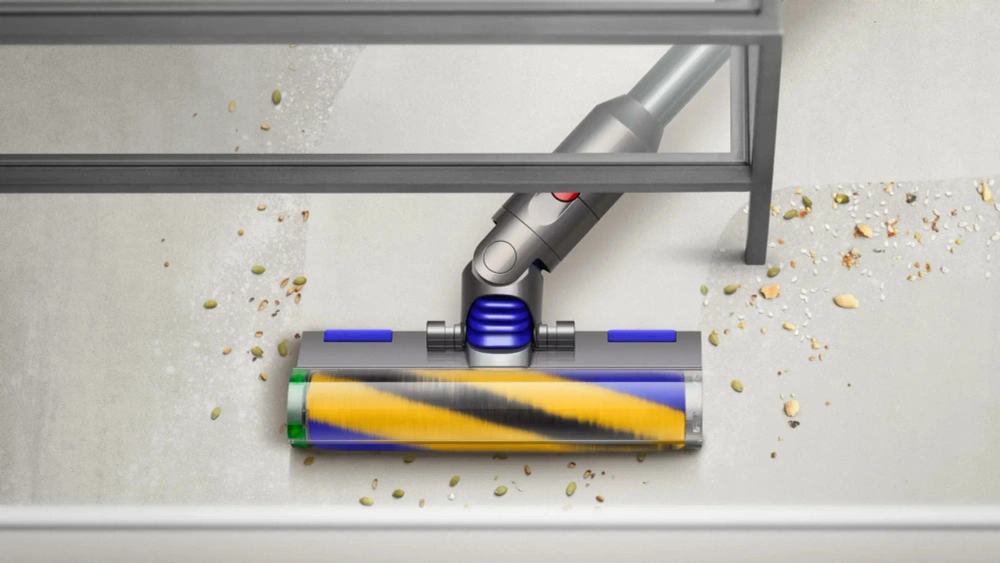 Пылесос Dyson V12 Detect Slim Absolute SV46, никель/золото (Nickel/Gold)