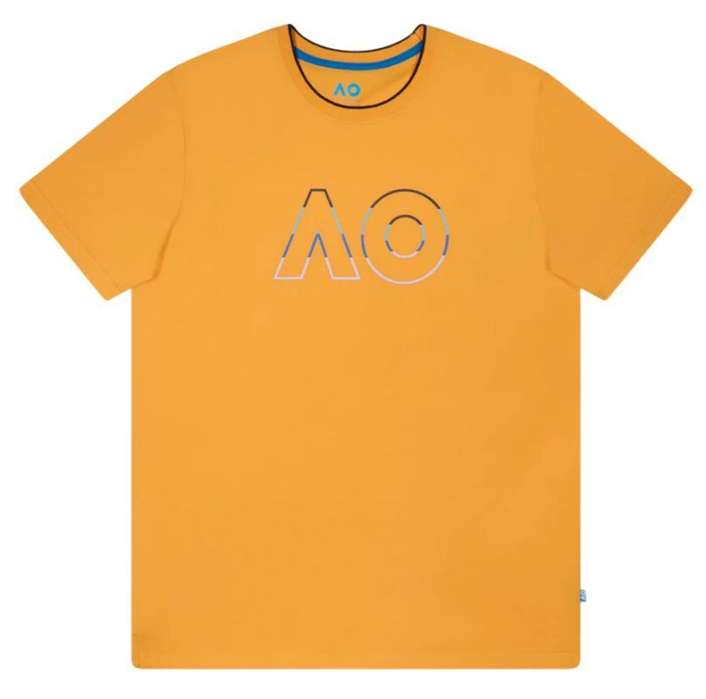 Теннисная футболка Australian Open Logo Tee - Orange
