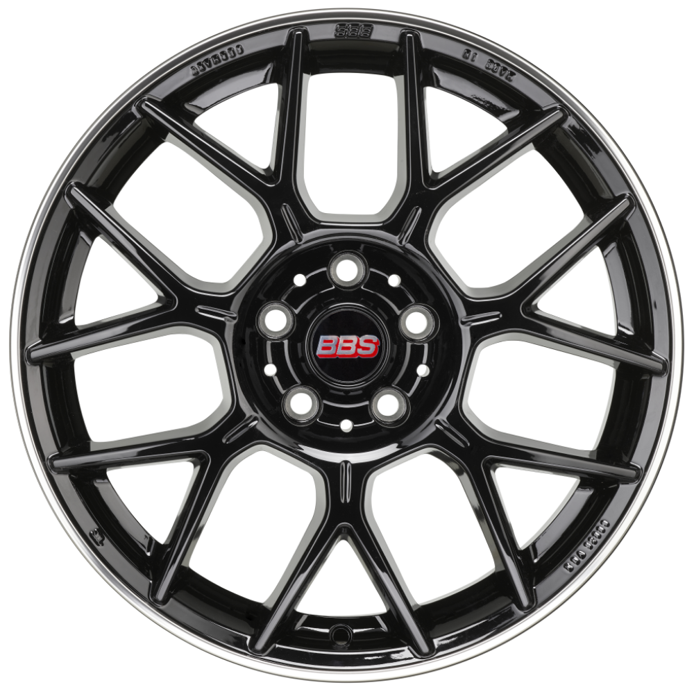 Диск колесный BBS XR 8.5x19 5x108 ET43 CB70.0 glossy black