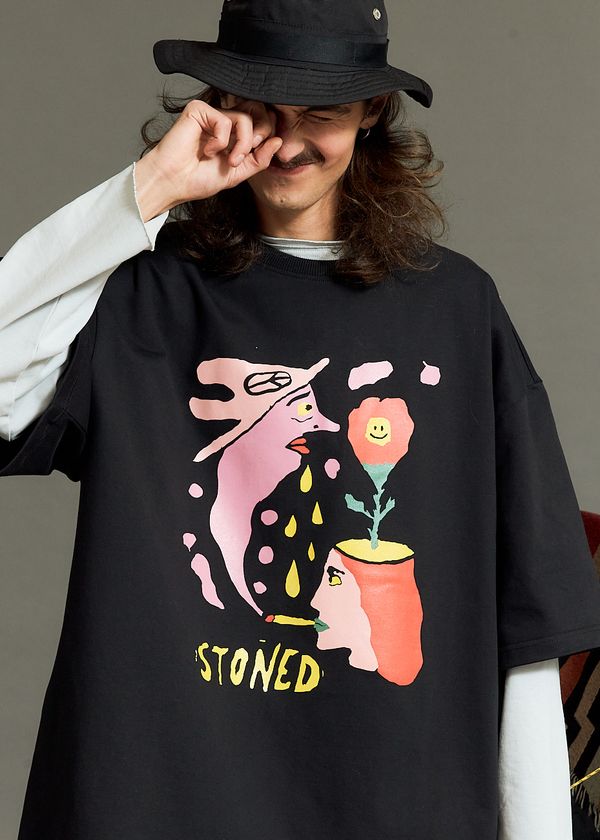 Футболка Окаменевшие черная - фото 2