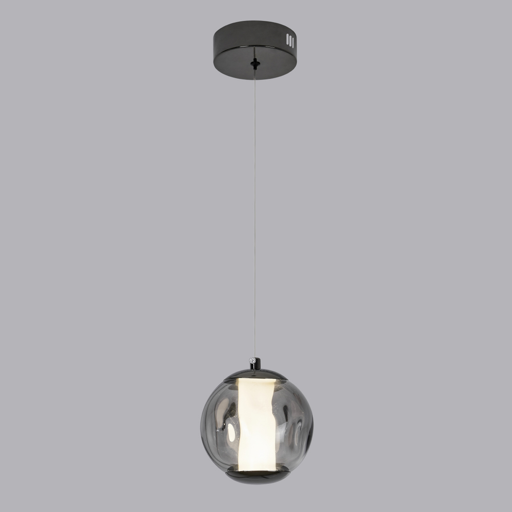 Подвесной светильник OD2437-1 pearl black/smoke