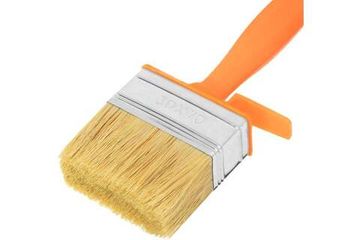 Кисть-ракля SPARTA 30x70 мм, натуральная щетина, пластмассовый корпус, пластмассовая ручка 841066