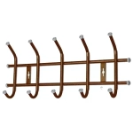 Вешалка настенная 5 крючков, 480, Медный Антик, ВНТ5