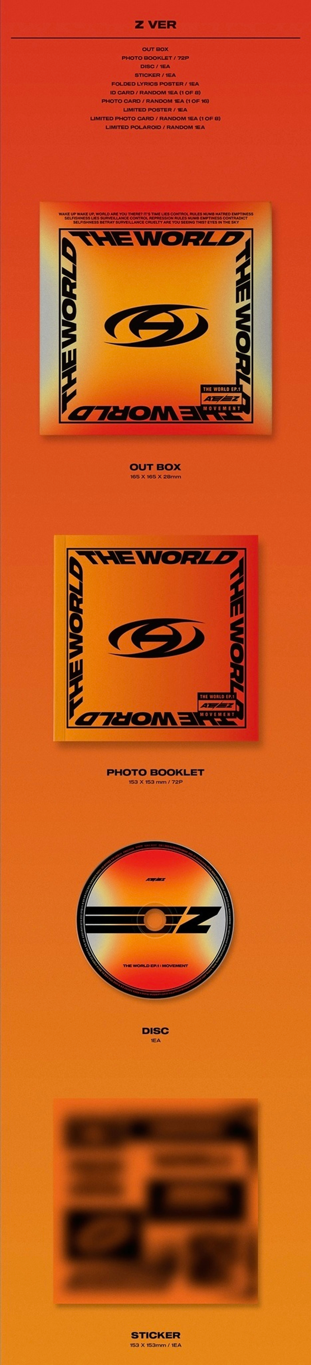 Альбом ATEEZ — [THE WORLD EP.1 : MOVEMENT]
