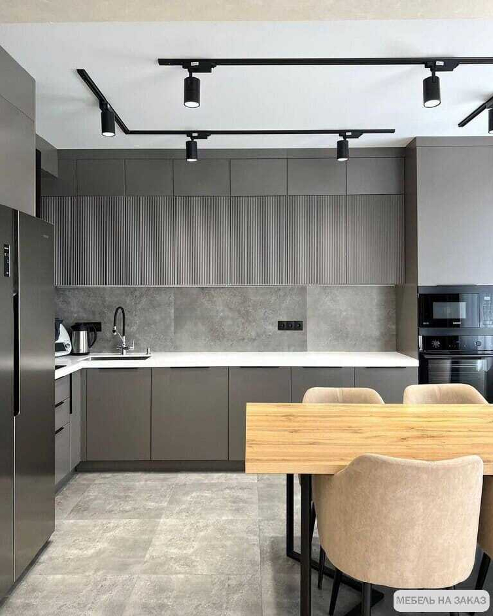 Кухня угловая в стиле Лофт