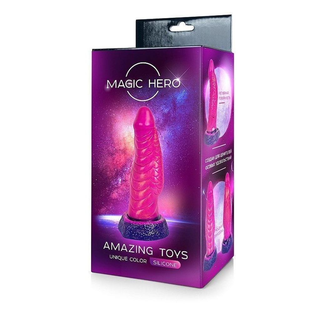 Фаллоимитатор Bior toys Magic Hero на присоске, 17,5 см