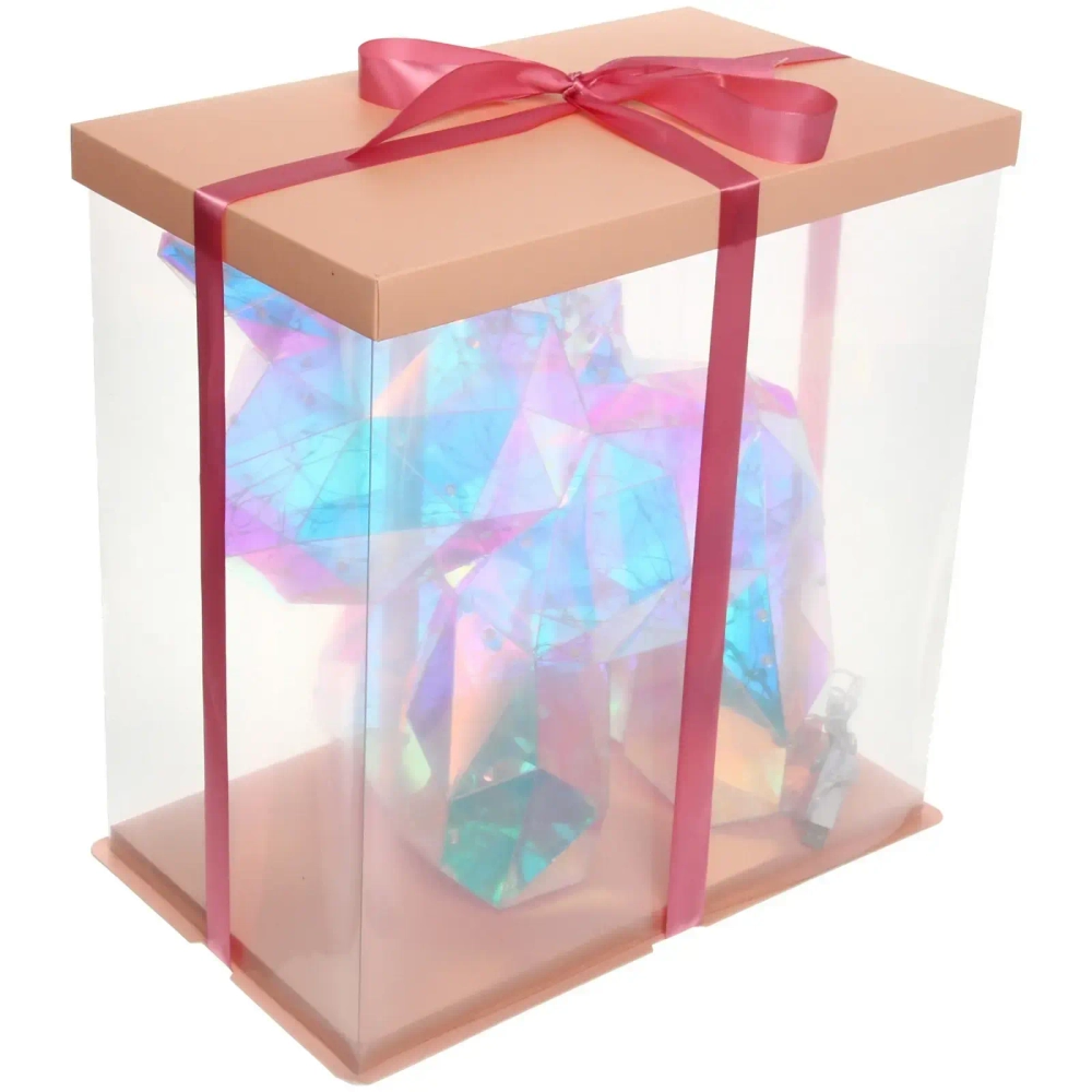 Сувенир светодиодный «Единорожек» 40*21*36 см, 300 ламп LED, USB, Белый