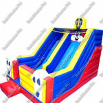 Детский надувной батут-горка "Зайка" 8*5*6 м