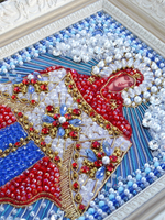 Принт-И22а Ткань с нанесенной авторской схемой Покров Пресвятой Богородицы