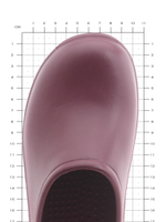 Галоши женские Kaury 210, Бордовый