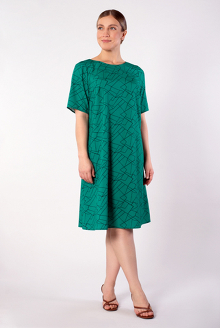 Платье женское 4028ВП, графика #176Гри054028ВП