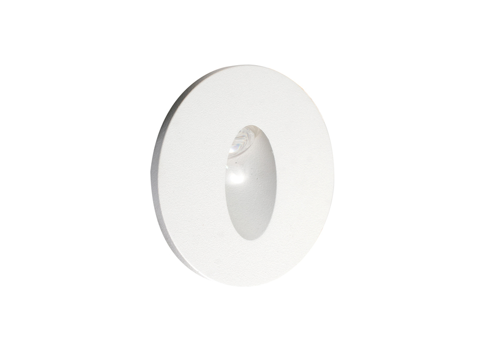 DL18374/11WW-White Donolux Светильник светодиодный, встроенный, 1 х 1Вт 350 мА, IP20, 79х24мм, монт.d:63мм, Белый.+исто