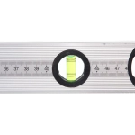 Уровень строительный алюминиевый Lamboss, 3 глазка, 50см